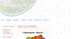 Desktop Screenshot of chikmagalur.net